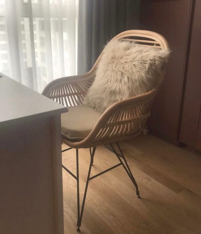 Demir Ayaklı Kollu Sandalye - Görsel 2